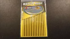 May Fly Body – 621 Yellow/Brown/Gold