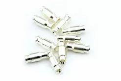 Bottle Tubes Silver 10stk